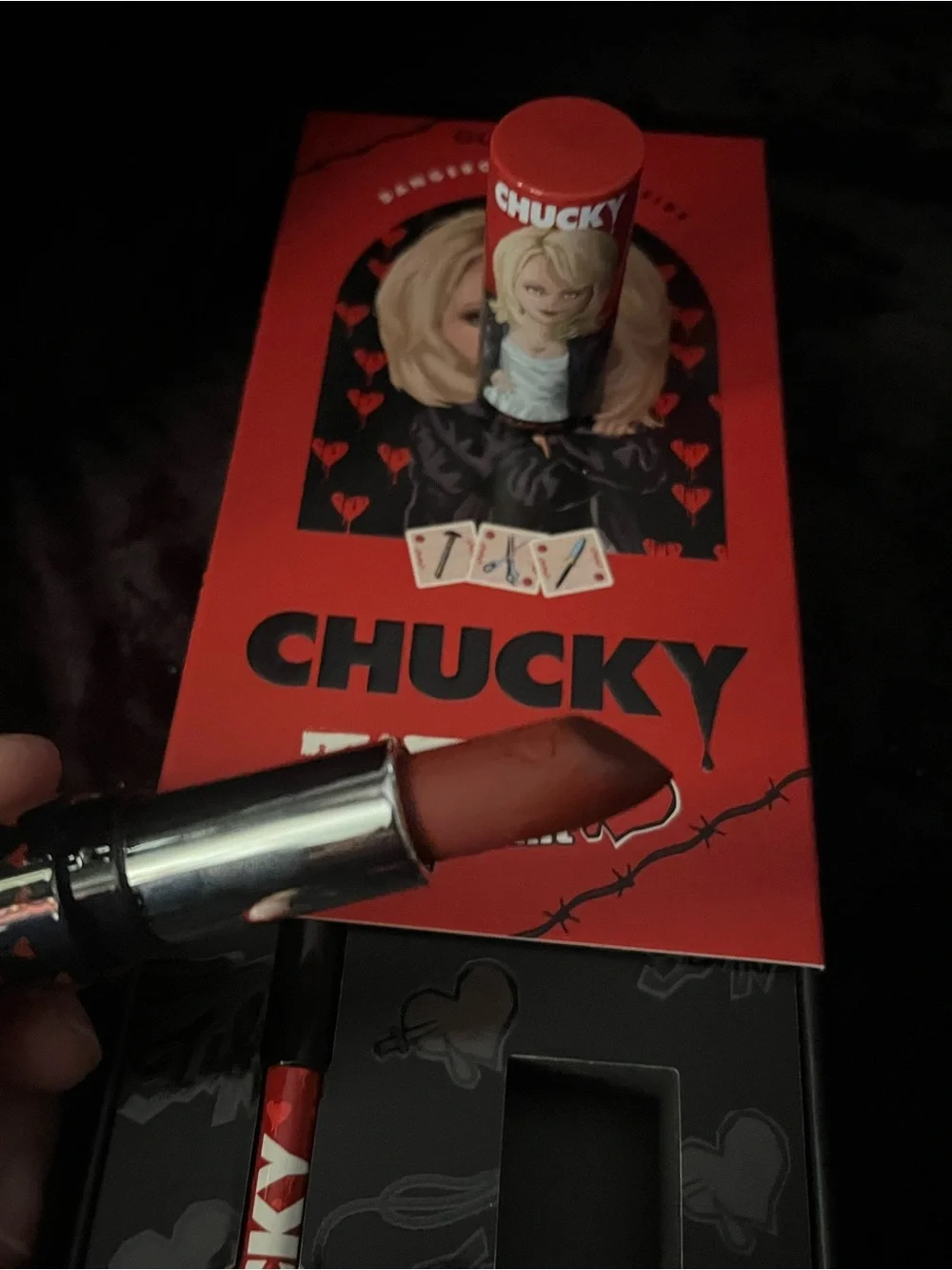 Chucky x TIFF Red Lip Kit